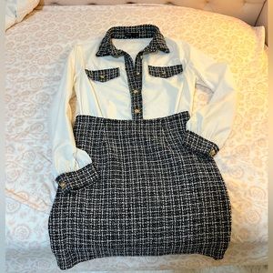 Tweed Two Piece Set
